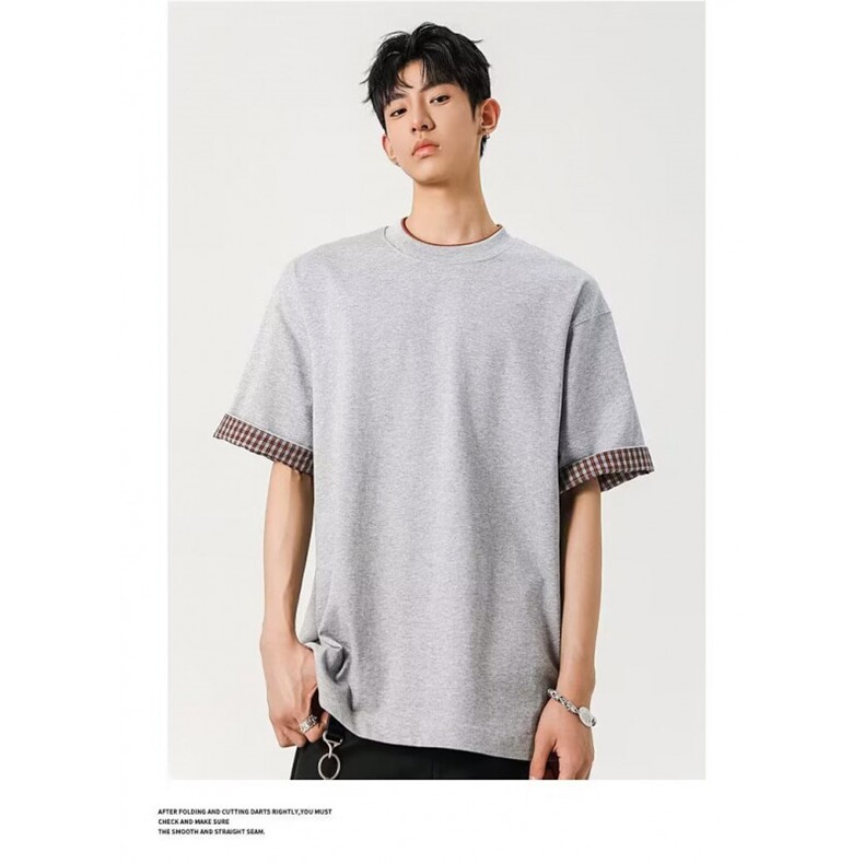 1506/QD9370/P35夏季新品设计师小众短袖男女T恤半袖休闲潮流,男装T恤,星座1506