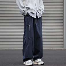 日系机能休闲工装裤男装嘻哈韩版秋季宽松cityboy直筒裤15155-p47，男装工装外套，星座1008