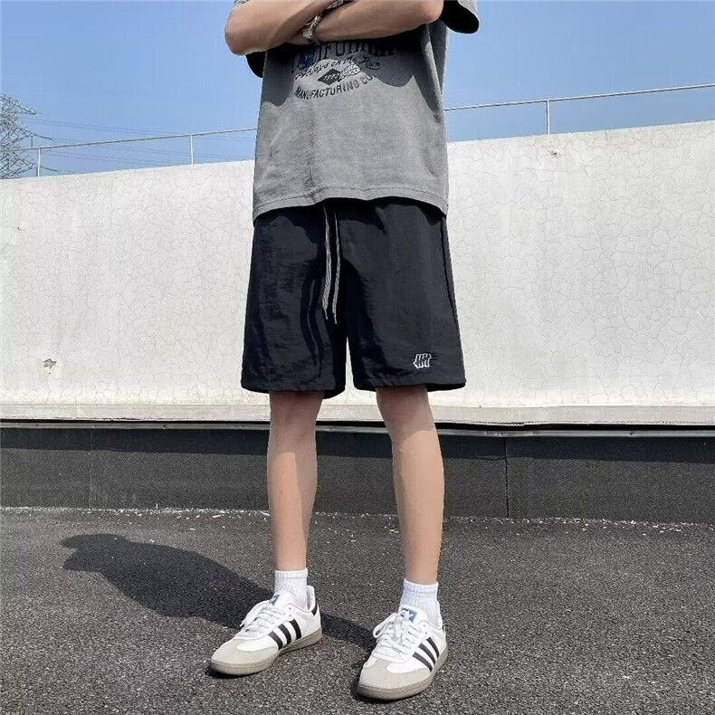 夏季许光汉同款百搭休闲宽松速干防水户外工装美式潮牌四分短裤男,男装牛仔裤,星座506A