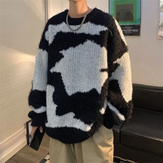 慵懒风打底内搭高级感上衣温柔条纹针织加厚毛衣女秋冬季2023，男装针织衫/毛衣，星座716-4