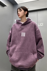 麂皮绒连帽卫衣直播品质重磅400克三条杠印花JL7168-P45控78，男装卫衣，星座508（原C305）