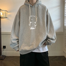 连帽卫衣男大码运动服帽衫外套WY2339-P35，男装卫衣，电商A040