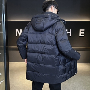 L-4XL 冬季新款中长款棉衣男 Y9933-P195图片
