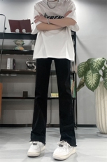 主推货足渐变修身大码直筒微喇毛边牛仔裤K860-K861-K866-P50，男装牛仔裤，星座205