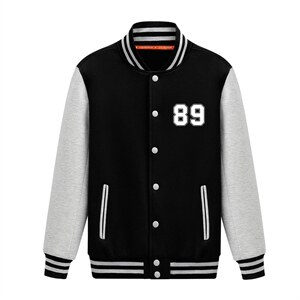 现货 2025秋季棒球服大码宽松卫衣开衫卫衣夹克 XZ102A-Q8974-P55，男装夹克，星座211-2