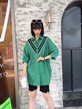 爱美欧新款现货织带衬衣，其它，爱美欧