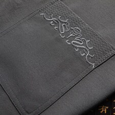 YG38夏季男式薄款皱风套装中老年爸爸装唐装P70，男装民族服装，电商B360