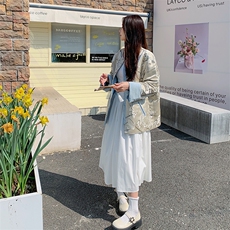 现货设计感新中式两面穿牛仔外套2C2851013P165K248，女装短外套，2C285