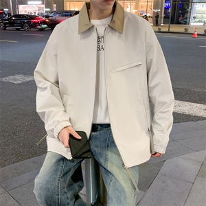 春季新款登山系户外夹克男防水撞色翻领外套男 A406 JK3501 特P70图片