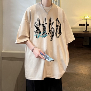 数据超好 220克重磅美式潮牌短袖t恤T1229-P28直播有280克品质P38图片