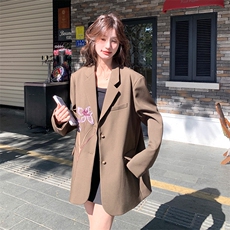 【现货】刺绣西装外套2501-P150-K218，女装西装，2C031