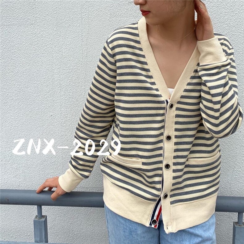 【现货】秋季新款条纹开衫，其它，BLM