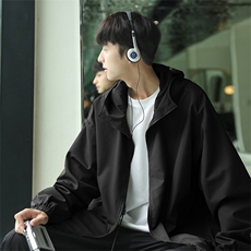 连帽防水冲锋衣Q2069-TP3558秋季户外情侣夹克港风外套男，男装夹克，电商A102