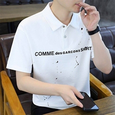 25086-P45夏季时尚休闲T恤男POLO衫商务休闲翻领打底衫，男装Polo衫，电商D310B-1