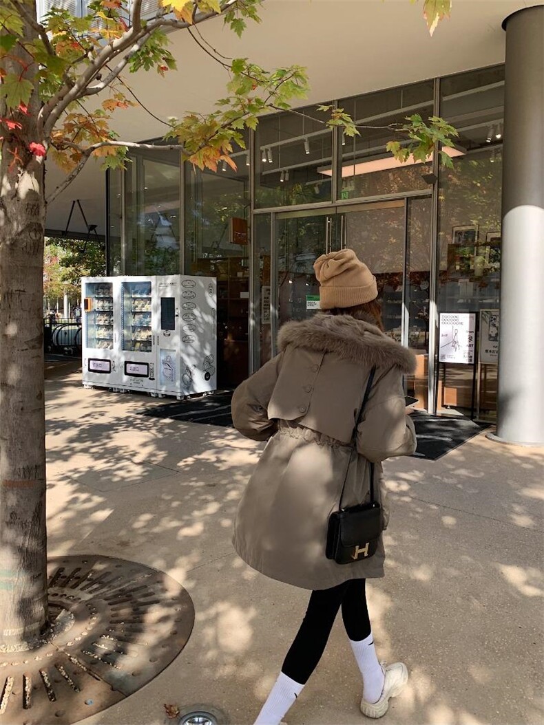 冬季新款派克羽绒服，女装羽绒服，QIANCHEN 谦晨