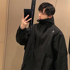 青少年连帽夹克男宽松潮流休闲男士外套个性潮A266-JK9126-P80，男装夹克，电商A266