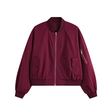 光板得物\唯品二开秋装女装短版立领棒球服夹克外套F601P55，男装夹克，电商A247B