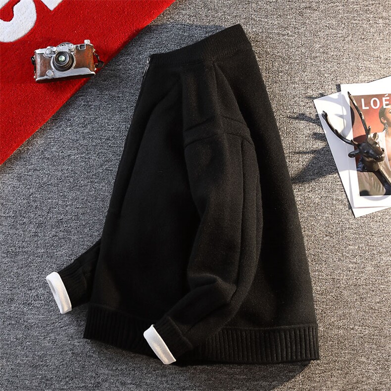 高品质毛衣男秋冬青少年刺绣针织打底衫加厚保暖衣KJ1041-P73,男装T恤,星座1105-3