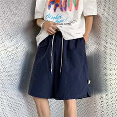 五分裤男韩版潮流高街帅气2024夏季新款ins宽松百搭短裤KF005-P27，男装休闲裤，星座1109-3