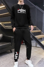 休闲卫衣套装男士秋季韩版潮流帅气两件套圆领跑步运动服S802-P35，男装卫衣，星座509
