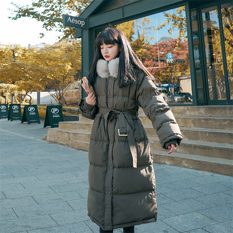 2020冬季新款围脖毛领可拆卸棉服浙宝292A货号L598,女装棉衣/棉服,时倾STUDIO