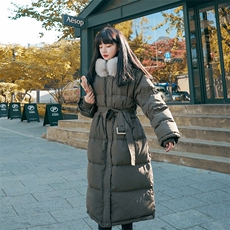 2020冬季新款围脖毛领可拆卸棉服浙宝292A货号L598，女装棉衣/棉服，时倾STUDIO
