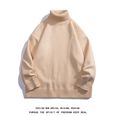 光板得物\唯品\抖音二开八色加厚高领毛衣M900P38，男装针织衫/毛衣，电商A247B
