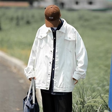 日系Cityboy工装牛仔外套春秋港风复古高街牛仔衣夹克W5647-P65，男装夹克，星座512-2