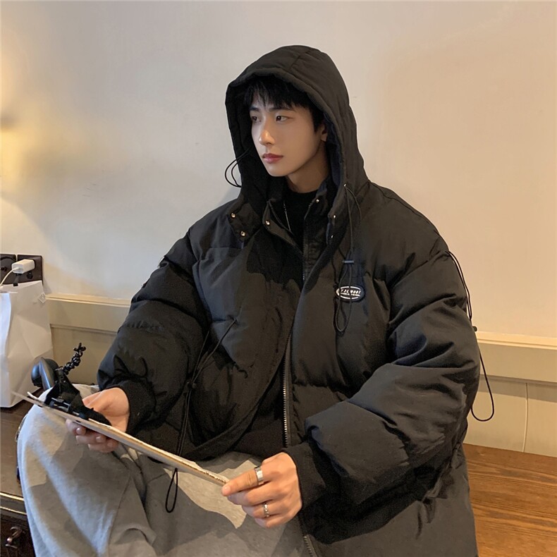 棉衣男港风手塞棉冲锋衣男棉服男外套男MY7769P110控148,男装棉衣,星座226-1
