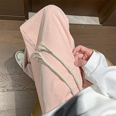 8XL-M特大码秋季新款垂感休闲裤男宽松直筒裤男裤拖地裤K942P40，男装休闲裤，电商D206-1