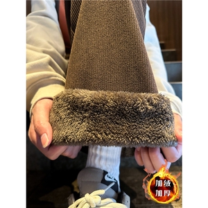 XZ616 秋冬灯芯绒休闲长裤 TY1140 常规特P30控58 加绒特P35控68图片