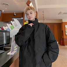 3D立体压花羽绒服男潮流帅气保暖加厚男士外套225-2-Y205-P255，男装羽绒服，星座225-2