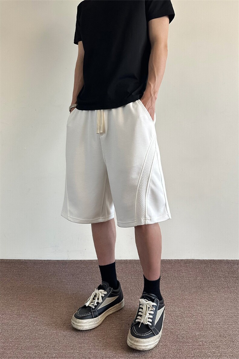 特P30无差价新款夏季潮流设计百搭时尚短裤-HK7800港风内景,男装牛仔裤,电商A003