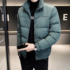 店主风棉衣男2024冬季新款纯色修身跑量立领棉服外套MY2382-p125，男装棉衣，电商D303