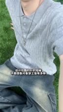 XZ809A/MTTT01/P55/控68冰爽丝针织杉POLO高品质，男装针织衫/毛衣，星座809A(原222-1)