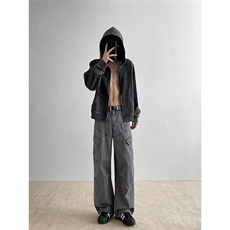 美拉德色系工装裤B342-KZ813-特P50，男装工装外套，电商B342