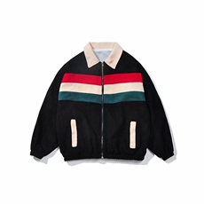 灯芯绒外套春秋季韩版撞色休闲夹克ins宽松百搭棒球服W1199-P58，男装夹克，星座512-4