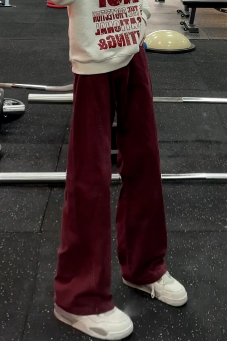 B221美式ins高街暗黑休闲宽松做旧牛仔裤LK24400-特P52控88,男装牛仔裤,电商B221
