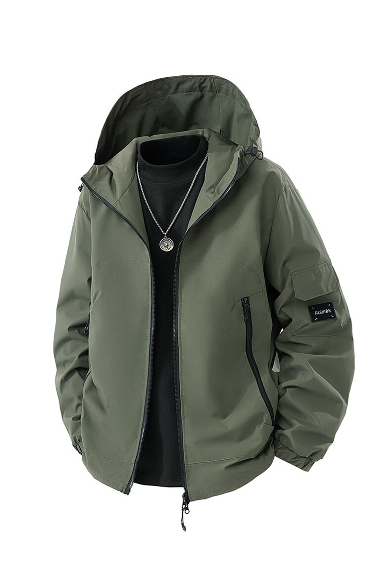 冲锋衣设计感外套男女同款高级感户外登山服F789-特价P40,男装夹克,电商A007
