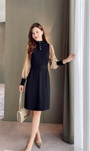 针织连衣裙,女装连衣裙,茶玛