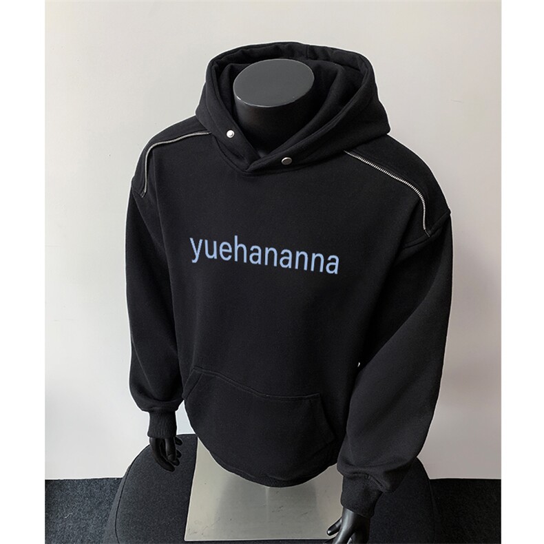 360克重磅图拉链华棉连帽卫衣【有货】C403A-WY25291LLJR-P85,男装卫衣,电商C403A