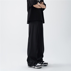 抖音品质春季新款潮流百搭冰丝裤休闲西裤B315-K24029-p50控68，男装西裤，电商B315