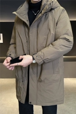 标50绒中长款男士羽绒服冬季2025新款风衣外套A313-9915-P275，男装风衣，电商A313