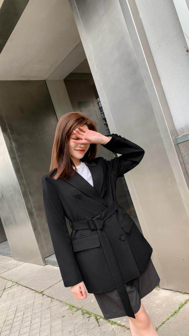 2022春季西装腰带款，女装西装，烜霏