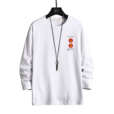TX3093-P25加绒-P35纯长袖t恤男大码圆领打底衫体恤上衣服，男装T恤，电商A040A