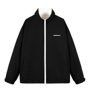 秋季户外夹克男双面穿立领冲锋衣外套DSA157B-JK7904-P68图片