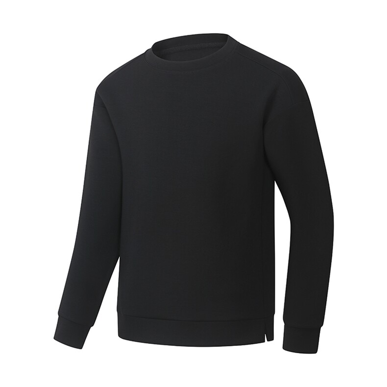 新款纯色空气层卫衣时尚百搭休闲，男装卫衣，玖雅羊绒