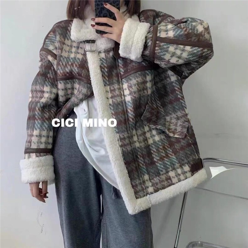 皮毛一体外套。新定制面料，其它，欧妮卡蒂蔓