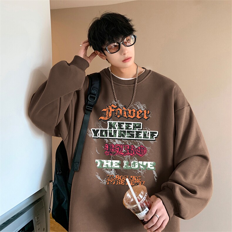 抖音得物供货可提供视频2024春季新款重磅美式卫衣DY5603,男装卫衣,电商A486