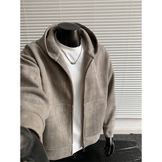 重磅420g华棉高街扎染连帽大码长袖卫衣外套男W5080-特P65控118，女装短外套，电商A001